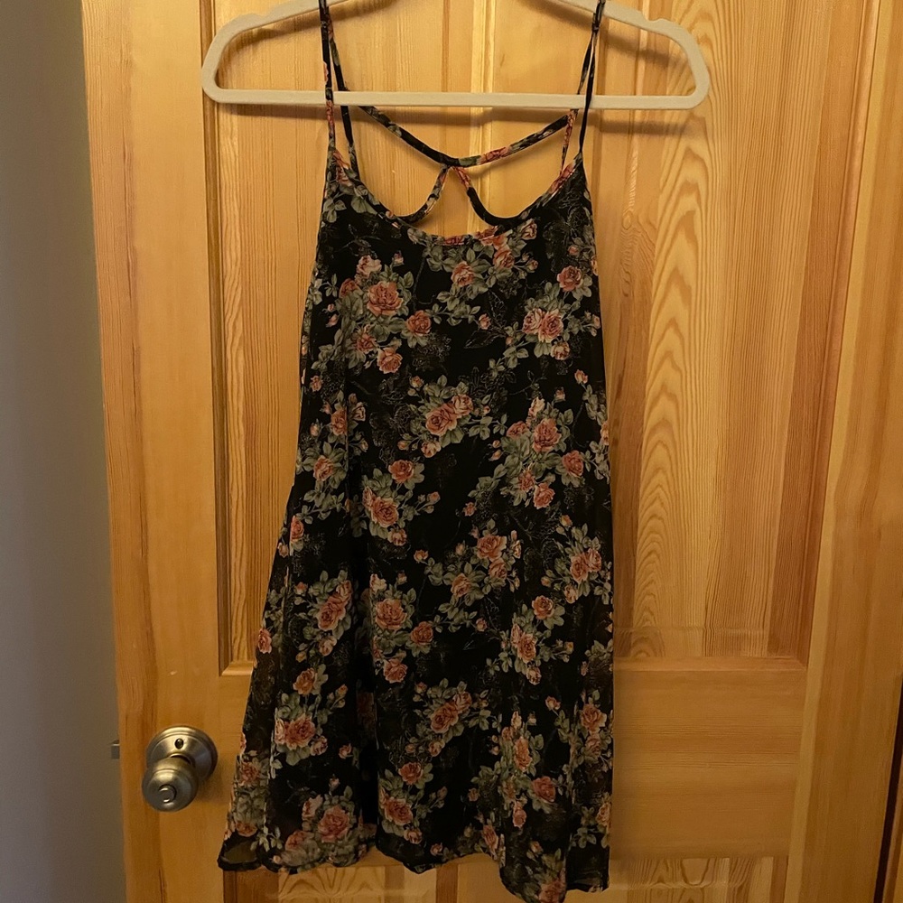Floral mini dress